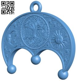 Pendant H011727 file stl free download 3D Model for CNC and 3d printer