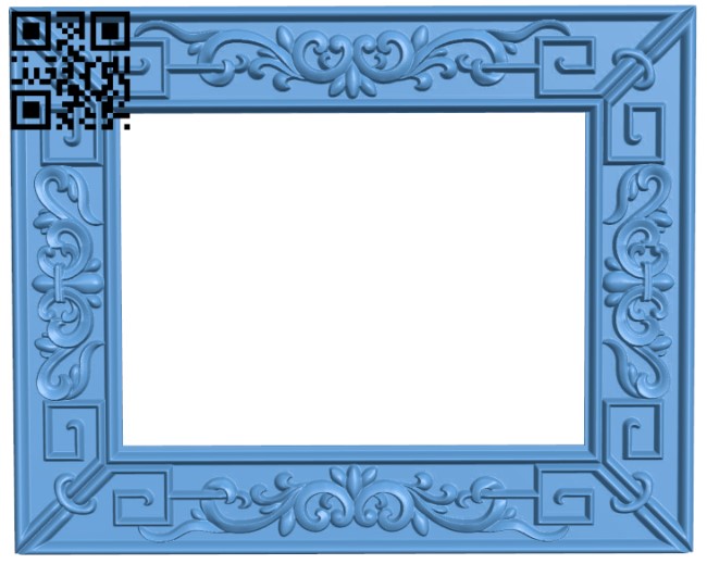 Picture frame or mirror T0004080 download free stl files 3d model for CNC wood carving