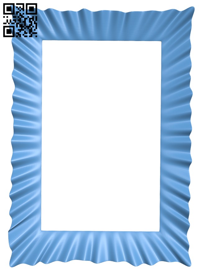 Picture frame or mirror T0004111 download free stl files 3d model for CNC wood carving