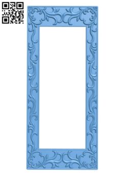 Picture frame or mirror T0004112 download free stl files 3d model for CNC wood carving
