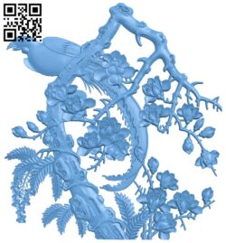 Picture of the fire phoenix T0004116 download free stl files 3d model for CNC wood carving