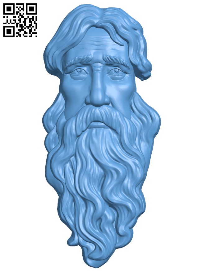 Picture of the god of winemaking T0003935 download free stl files 3d model for CNC wood carving