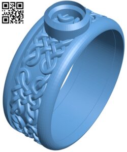 fusion net ring free 3D model 3D printable