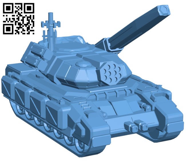 Rommel Tank H011782 file stl free download 3D Model for CNC and 3d printer