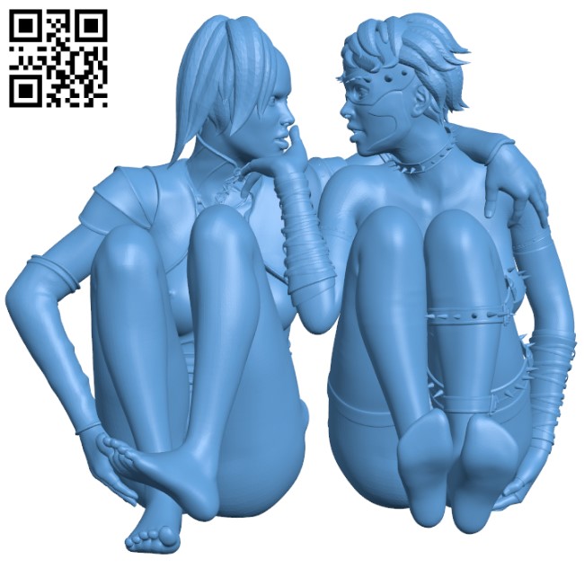 Sisters H011818 file stl free download 3D Model for CNC and 3d printer