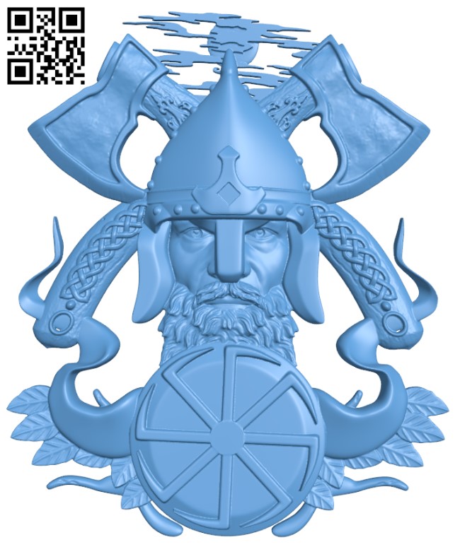 Slavic warrior pattern T0004055 download free stl files 3d model for CNC wood carving