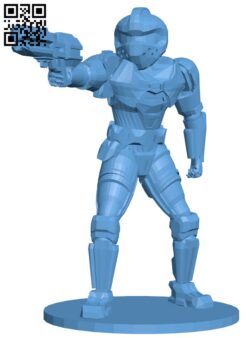 Space Warrior H011787 file stl free download 3D Model for CNC and 3d printer