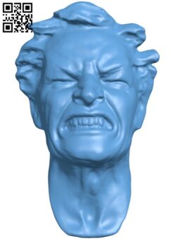 Violent effort mask H011757 file stl free download 3D Model for CNC and 3d printer