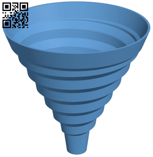 Vortex funnel H011797 file stl free download 3D Model for CNC and 3d printer