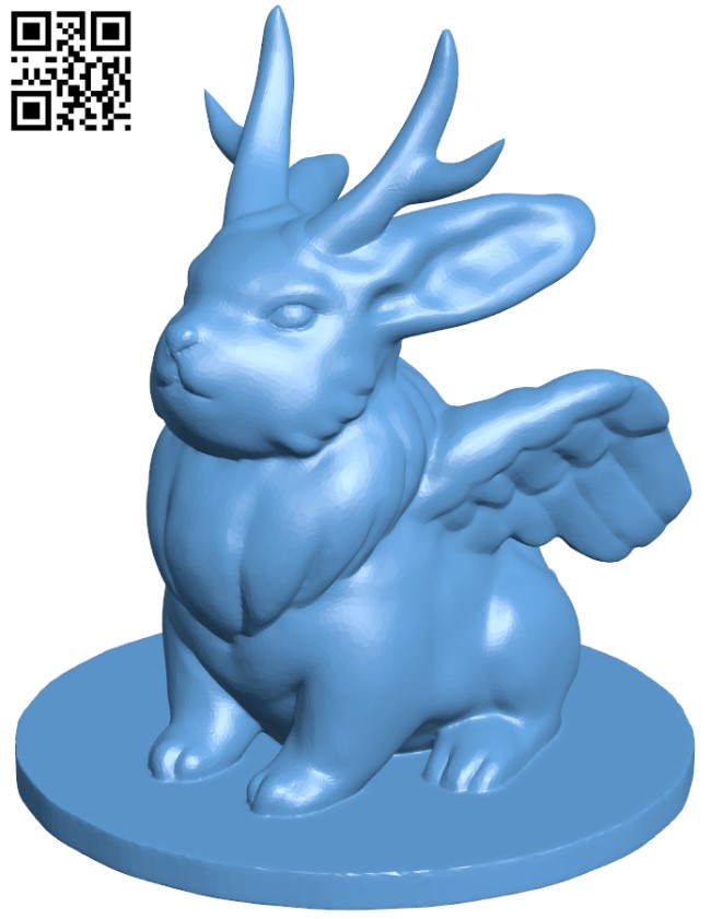 Wolpertinger H011600 file stl free download 3D Model for CNC and 3d printer