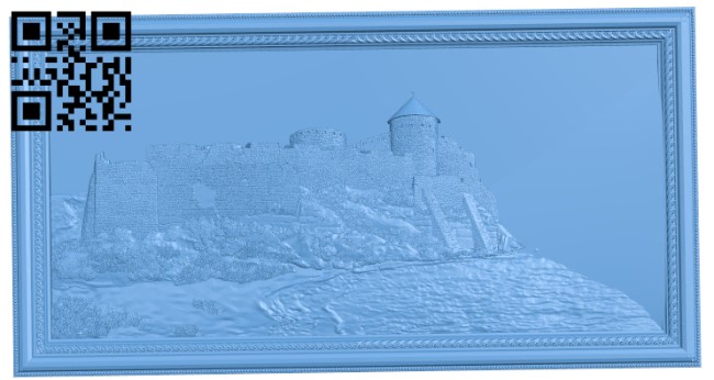 Akkerman fortress painting T0004142 download free stl files 3d model for CNC wood carving