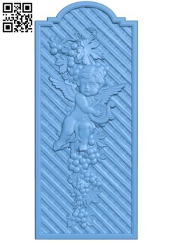Angel pattern T0004462 download free stl files 3d model for CNC wood carving