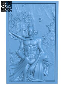 Batman T0004584 download free stl files 3d model for CNC wood carving