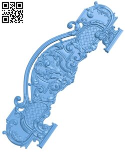 Bed frame pattern T0004381 download free stl files 3d model for CNC wood carving