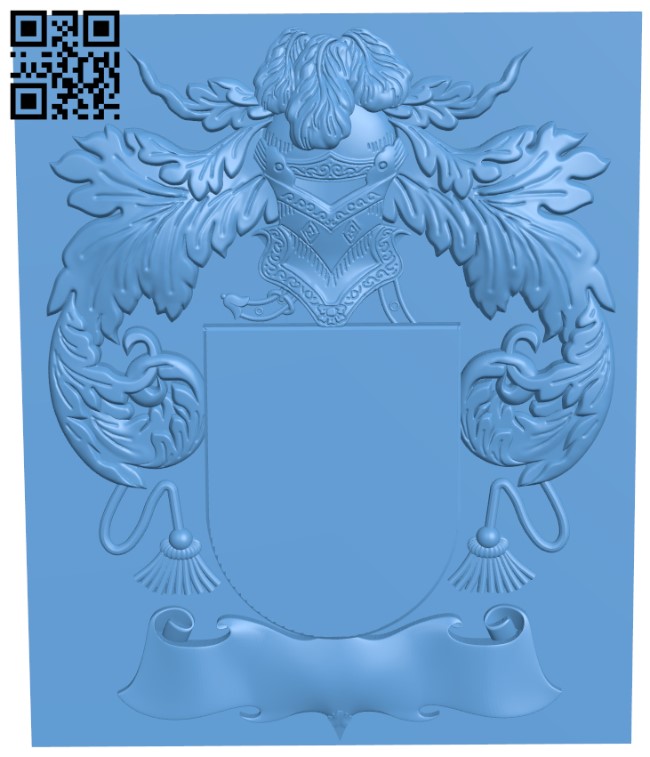 Coat of arms T0004592 download free stl files 3d model for CNC wood carving