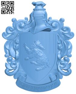 Coat of arms T0004664 download free stl files 3d model for CNC wood carving