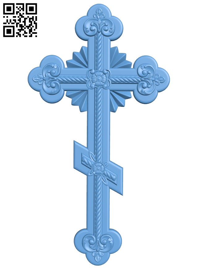 Cross pattern T0004185 download free stl files 3d model for CNC wood carving