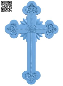 Cross pattern T0004187 download free stl files 3d model for CNC wood carving