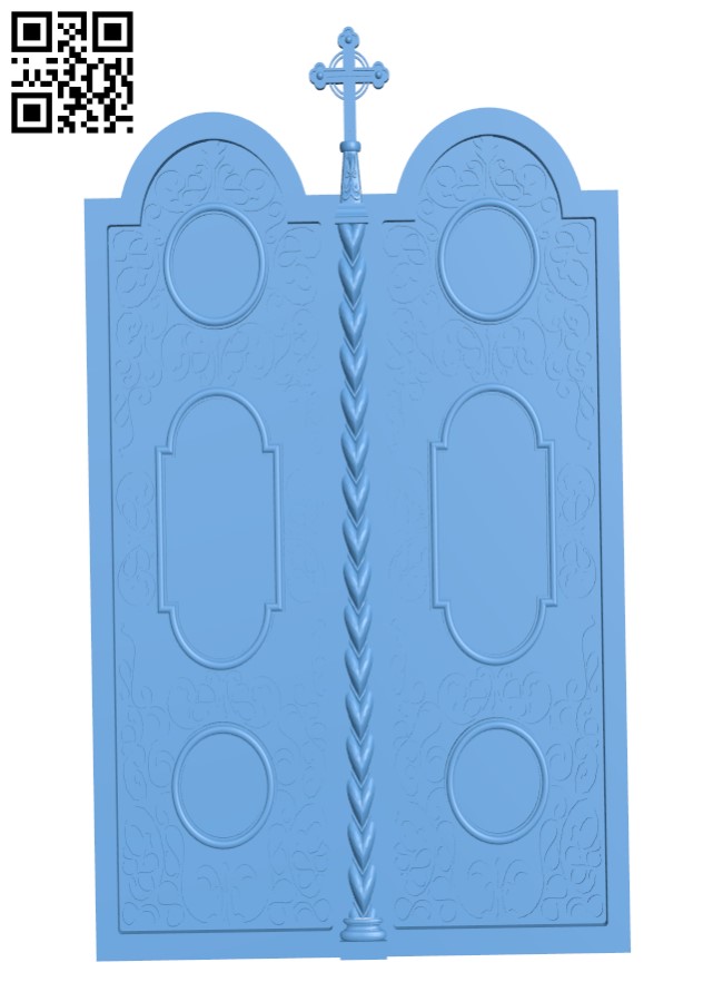 Door frame pattern T0004470 download free stl files 3d model for CNC wood carving