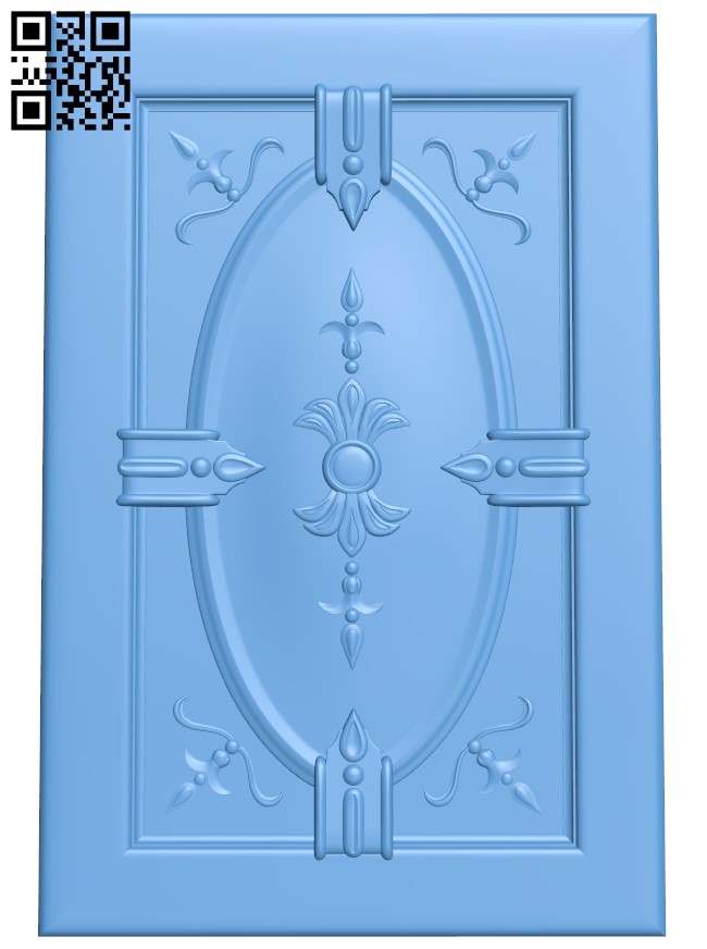 Door frame pattern T0004631 download free stl files 3d model for CNC wood carving