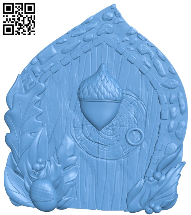 Door pattern T0004225 download free stl files 3d model for CNC wood carving
