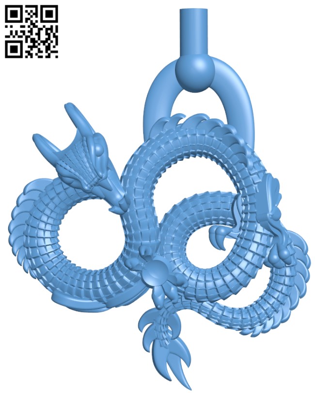 Dragon T0004594 download free stl files 3d model for CNC wood carving