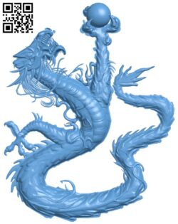 Dragon T0004596 download free stl files 3d model for CNC wood carving