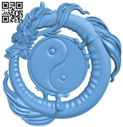 Dragon T0004597 download free stl files 3d model for CNC wood carving