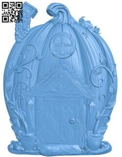 Fairy house T0004230 download free stl files 3d model for CNC wood carving