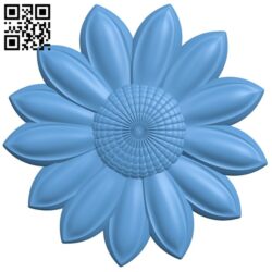 Flower pattern T0004238 download free stl files 3d model for CNC wood carving
