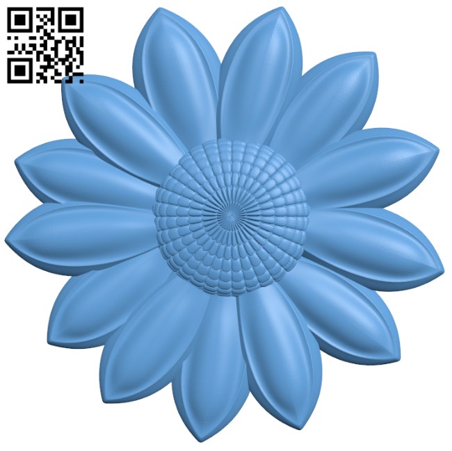 Flower pattern T0004238 download free stl files 3d model for CNC wood carving