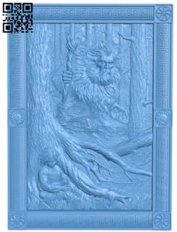 Goblin T0004544 download free stl files 3d model for CNC wood carving