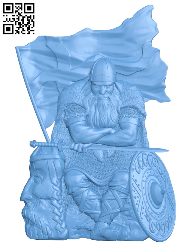 Holger Danske T0004197 download free stl files 3d model for CNC wood carving