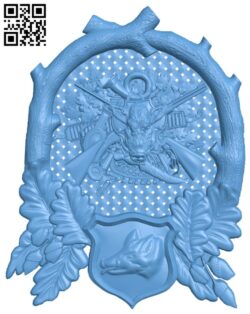 Hunting painting T0004266 download free stl files 3d model for CNC wood carving