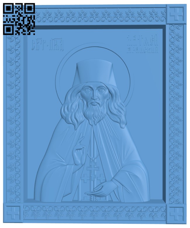 Icon of St.Matthew T0004202 download free stl files 3d model for CNC wood carving