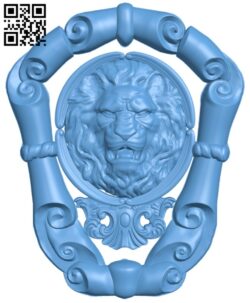 Lion pattern T0004403 download free stl files 3d model for CNC wood carving