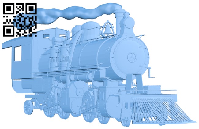 Locomotive T0004146 download free stl files 3d model for CNC wood carving