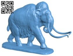 Mammoth elephant H011847 file stl free download 3D Model for CNC and 3d printer