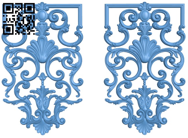 Pattern decor design T0004410 download free stl files 3d model for CNC wood carving