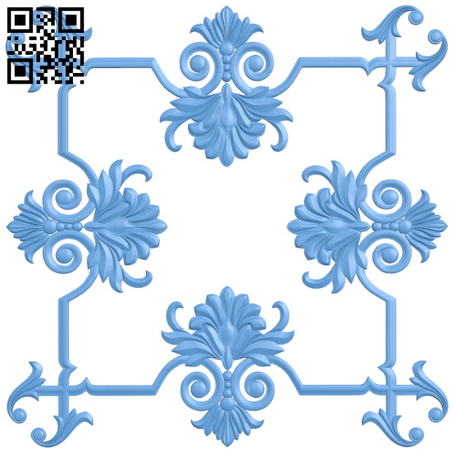 Pattern decor design T0004657 download free stl files 3d model for CNC wood carving