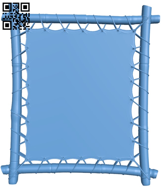 Picture frame or mirror T0004494 download free stl files 3d model for CNC wood carving