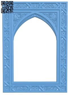 Picture frame or mirror T0004523 download free stl files 3d model for CNC wood carving