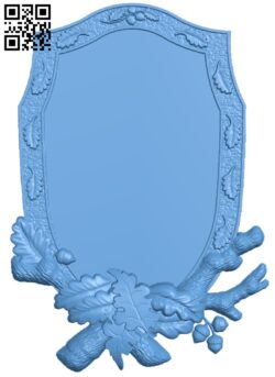 Picture frame or mirror T0004692 download free stl files 3d model for CNC wood carving
