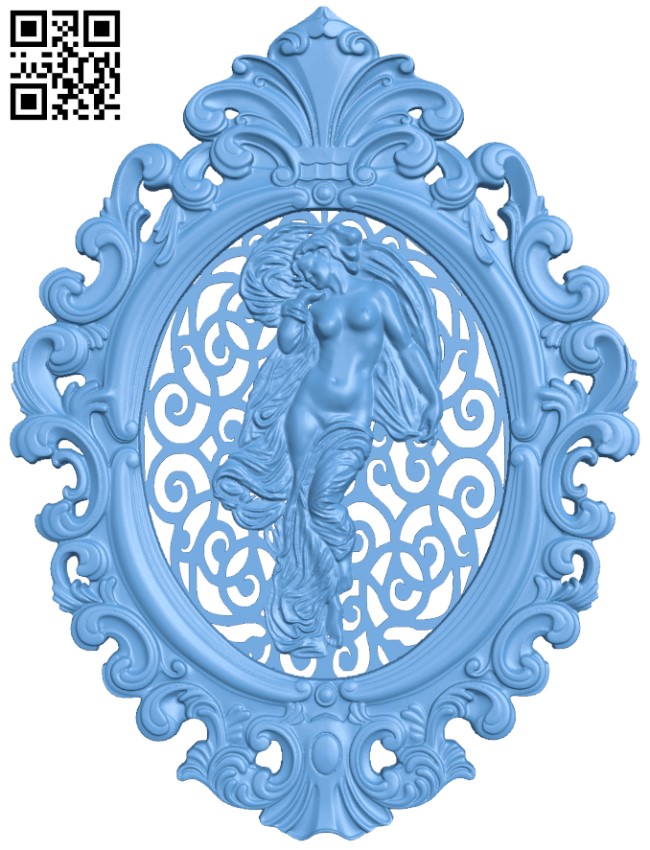 Picture of Aphrodite T0004316 download free stl files 3d model for CNC wood carving
