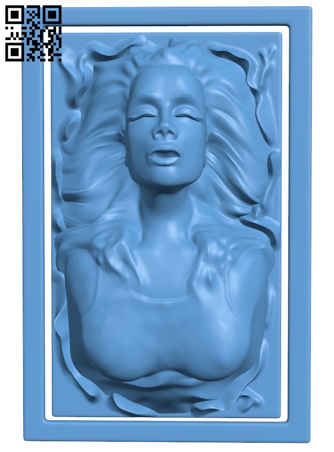 Picture of women T0004317 download free stl files 3d model for CNC wood carving
