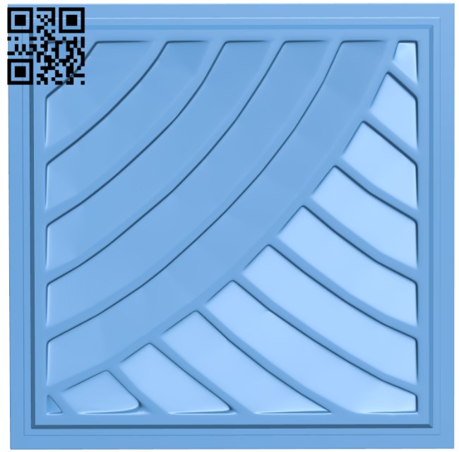 Square pattern T0004179 download free stl files 3d model for CNC wood carving