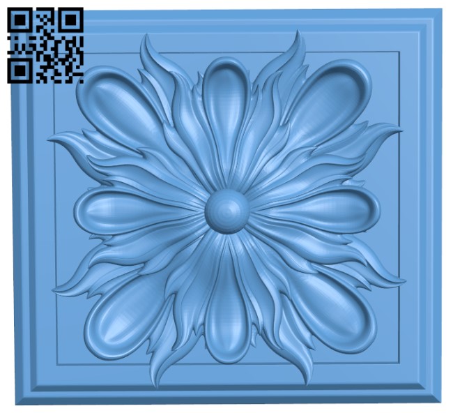 Square pattern T0004257 download free stl files 3d model for CNC wood carving