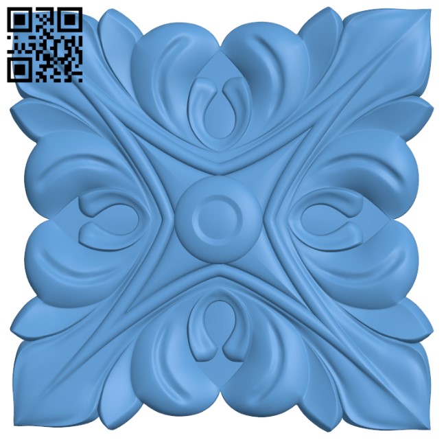 Square pattern T0004260 download free stl files 3d model for CNC wood carving