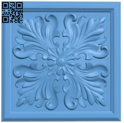 Square pattern T0004323 download free stl files 3d model for CNC wood carving