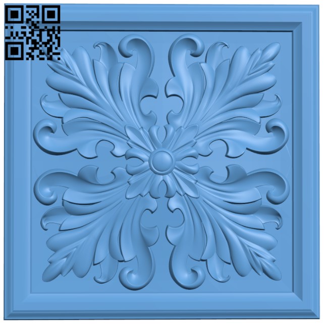 Square pattern T0004323 download free stl files 3d model for CNC wood carving